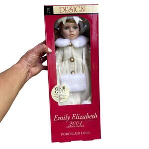 Emily Elizabeth Porcelain Doll Vintage 2001 Limited Edition PS Design Red Hair